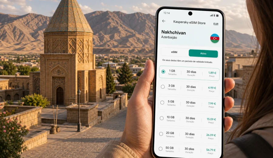 Nakhchivan eSIM: internet móvel para viagem