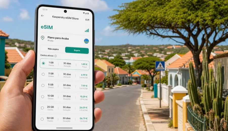 eSIM em Paradera: conexão móvel e internet