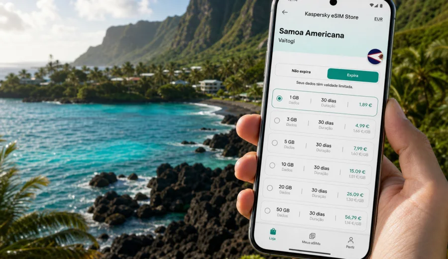 Vaitogi eSIM: internet móvel em viagem