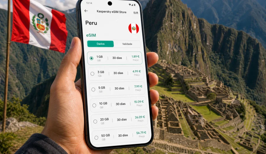eSIM no Peru: internet e conexão móvel
