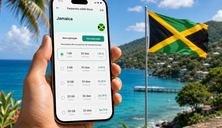 eSIM Jamaica: conexão móvel e internet