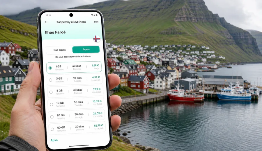 eSIM em Tvoroyri: internet móvel na viagem