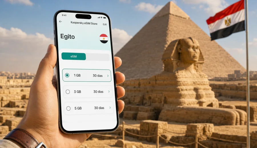 eSIM no Egito: conexão móvel e internet