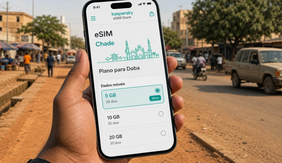 eSIM em Doba: internet e conexão móvel