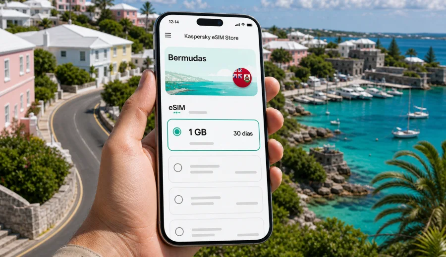 eSIM em Tucker's Town: internet nas Bermudas