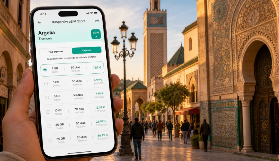 Tlemcen eSIM: internet móvel na Argélia