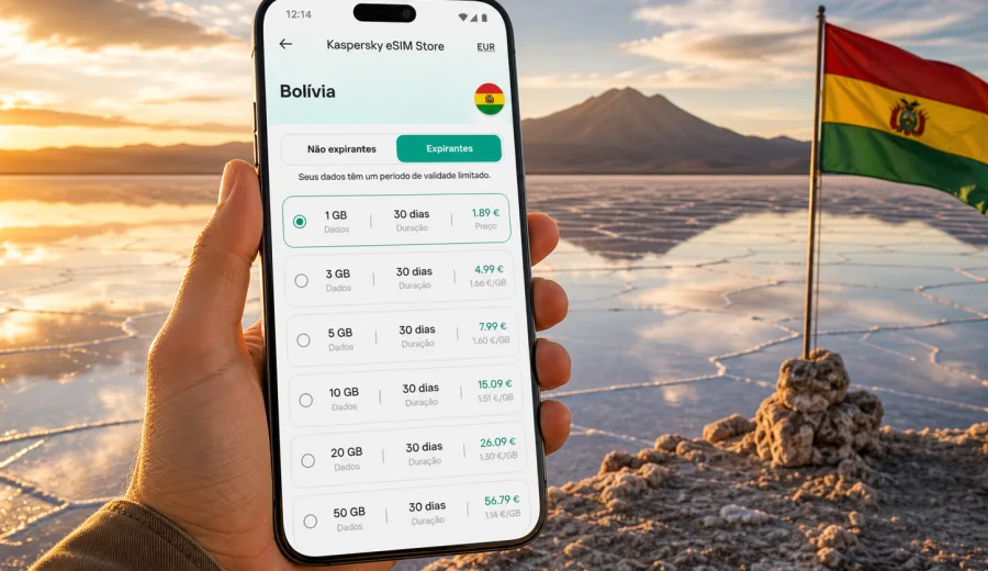 eSIM na Bolívia: internet móvel para viajar