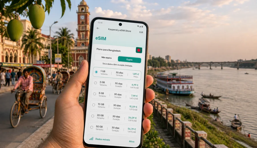 Rajshahi eSIM: internet móvel para viagem