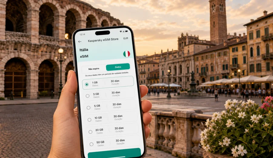 eSIM em Verona: internet móvel para a viagem
