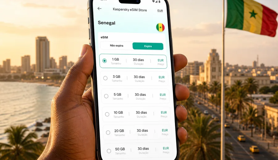 eSIM Senegal: conexão móvel e internet