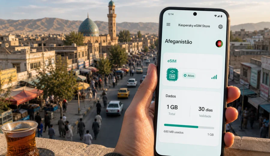 eSIM em Kunduz: internet móvel na viagem