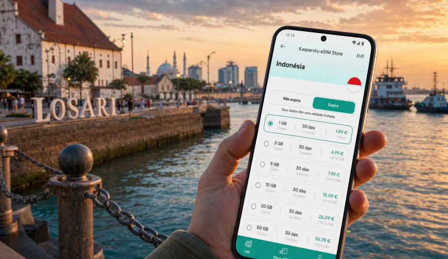 Makassar eSIM: internet móvel para viajar
