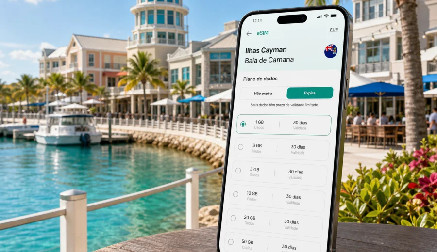 Baía de Camana eSIM: internet na viagem