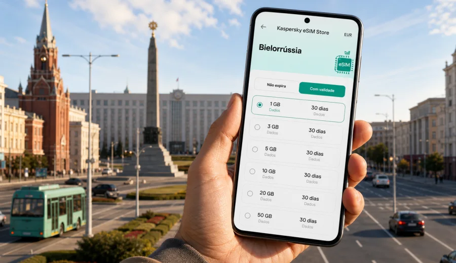 eSIM em Minsk: internet móvel para viajar