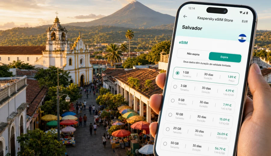 eSIM em Sonsonate: internet para viagem