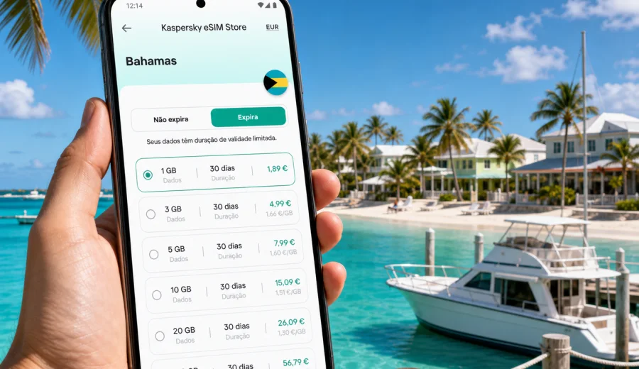Treasure Cay eSIM: internet móvel nas Bahamas