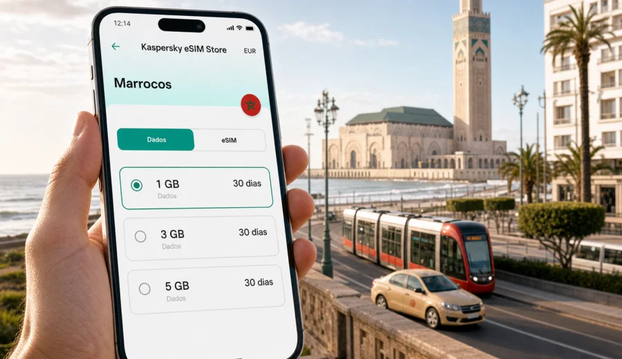 eSIM em Casablanca: internet móvel para viajar