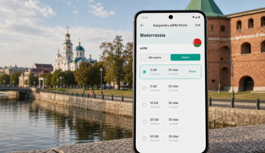 eSIM em Bobruisk: internet móvel na Bielorrússia