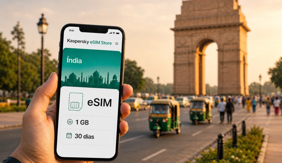 eSIM em Delhi: internet móvel para viajar