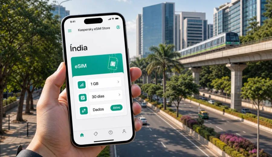 eSIM em Bengaluru: internet móvel na viagem