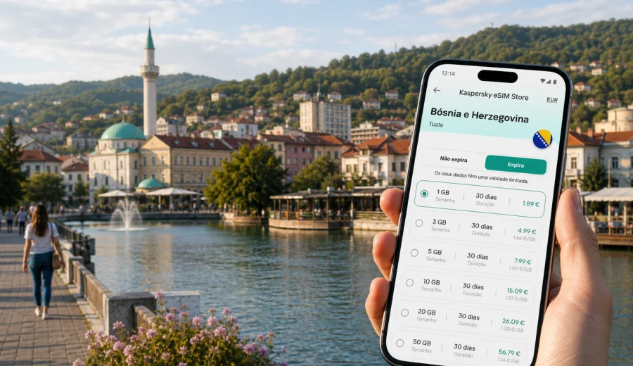 Tuzla eSIM: internet móvel para viagem