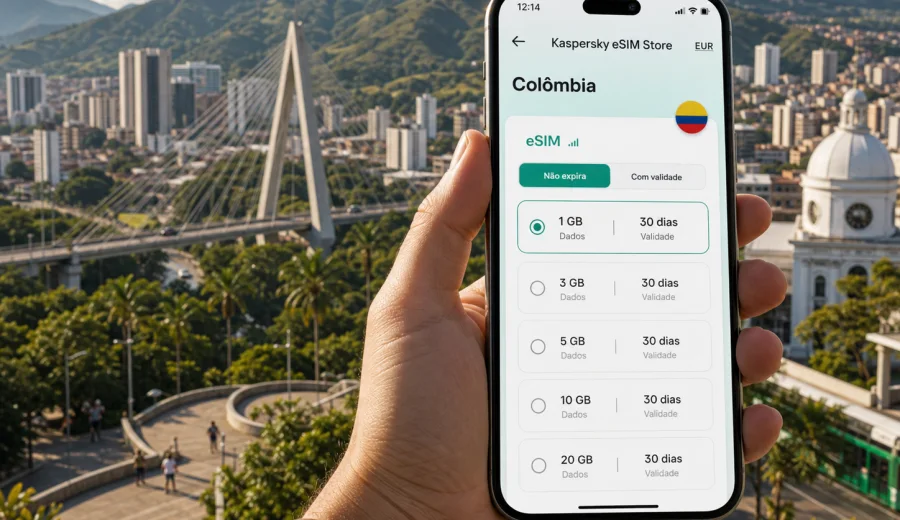 eSIM em Pereira: internet móvel para viagem