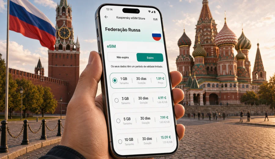 eSIM na Federação Russa: internet móvel