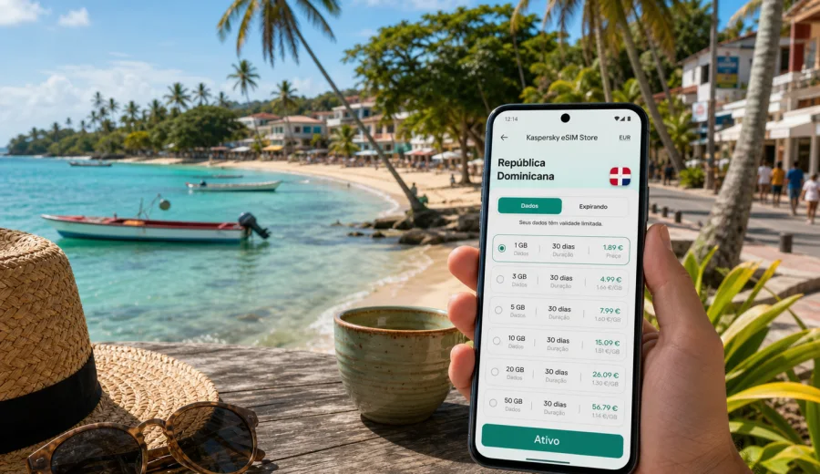 eSIM Las Terrenas: internet e ligação móvel