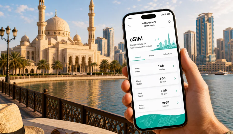 eSIM em Sharjah: internet móvel para viagem