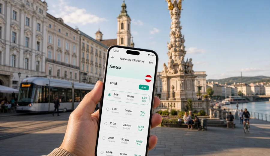 Linz eSIM: internet móvel para viajar