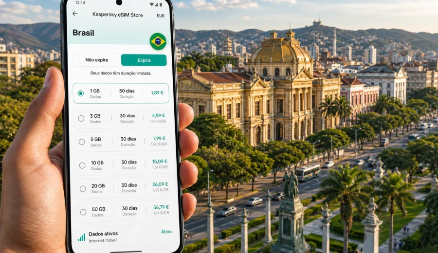 eSIM em Belo Horizonte: internet para viagem