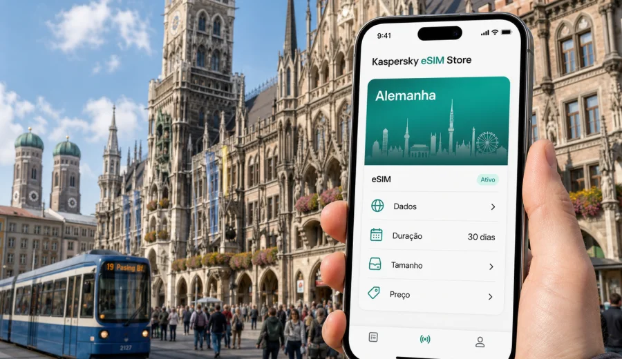 eSIM em Munique: internet móvel na viagem