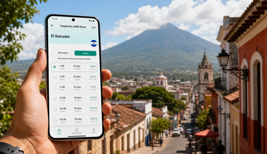 eSIM em San Miguel: internet móvel na viagem