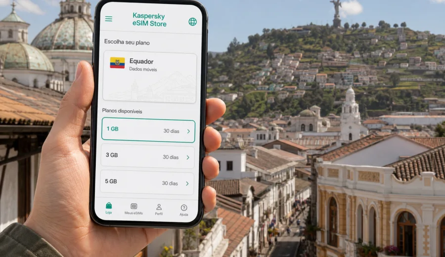 eSIM em Quito: conexão móvel e internet