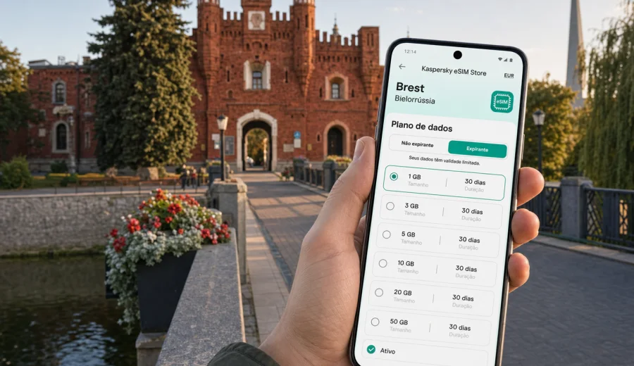 Brest eSIM: internet móvel para viajar