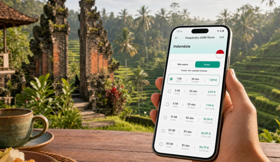eSIM em Ubud: conexão móvel e internet