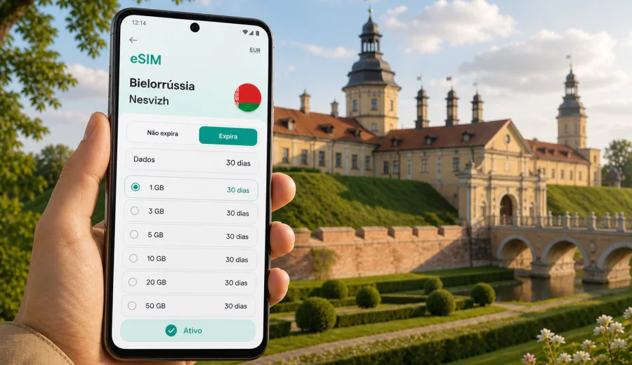 Nesvizh eSIM: internet móvel para viajar