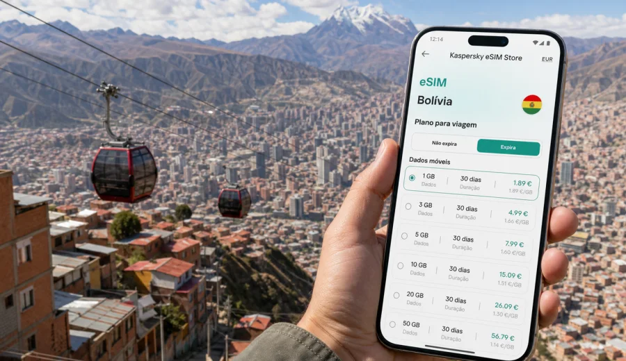 eSIM em La Paz: internet e ligação móvel