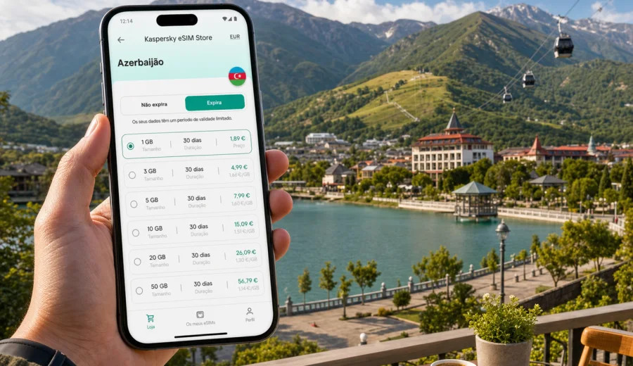 Gabala eSIM: internet móvel no Azerbaijão