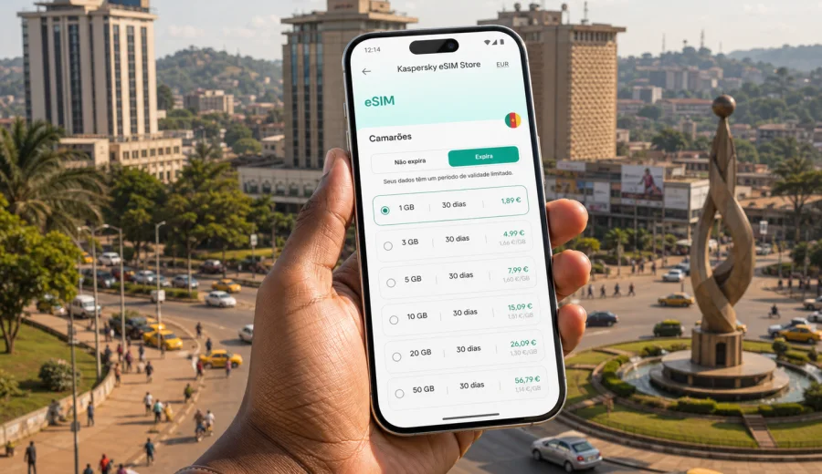 eSIM em Yaounde: internet móvel para viagem
