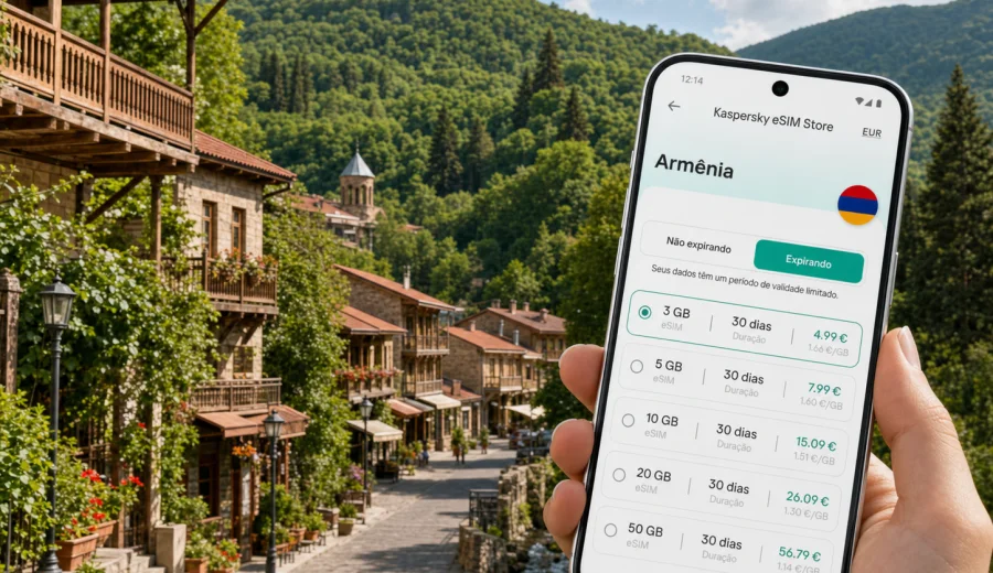 Dilijan eSIM: internet móvel na Armênia