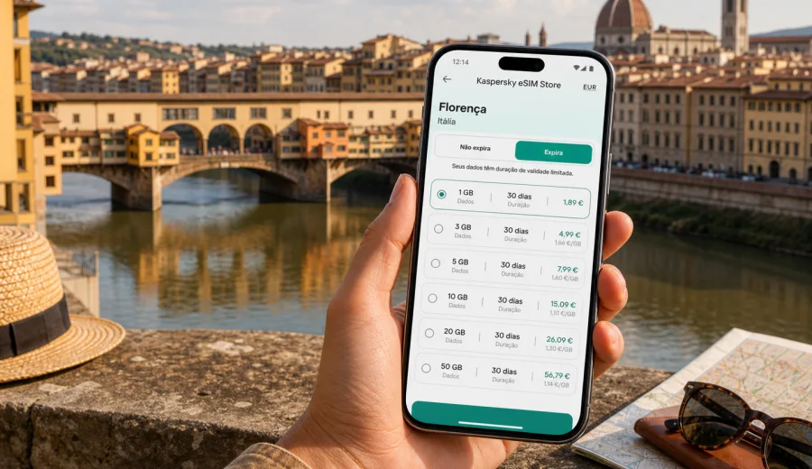 eSIM em Florença: internet móvel na viagem