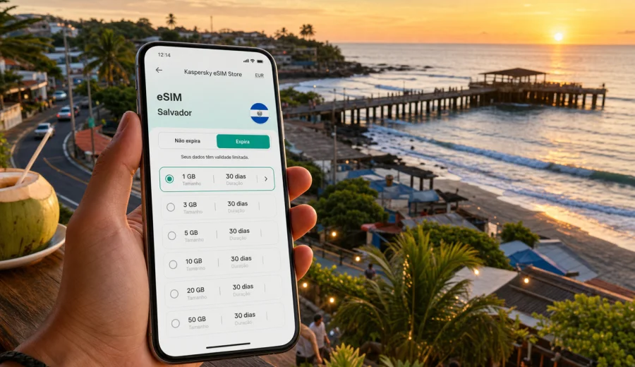 eSIM em La Libertad: internet para viagem