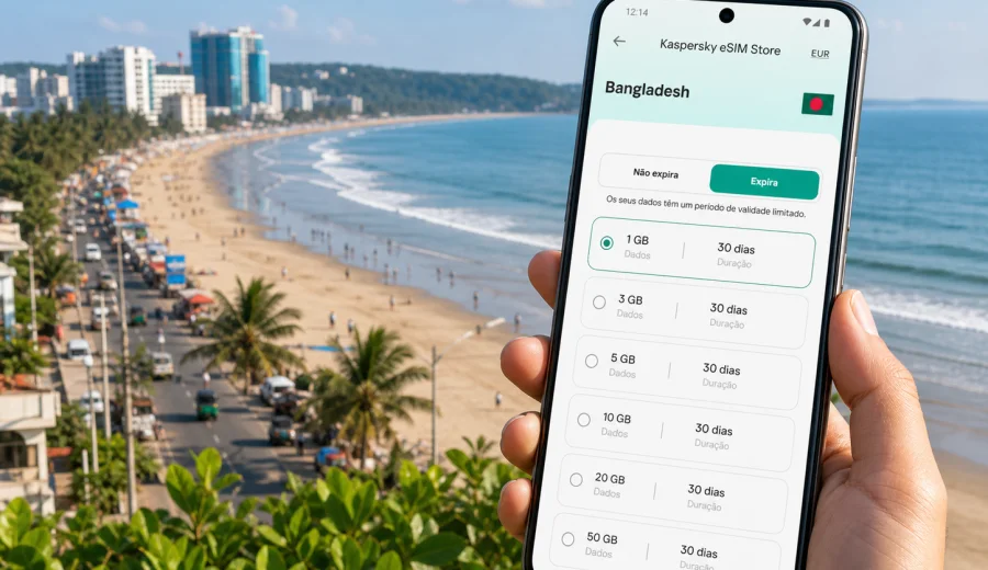 Cox's Bazar eSIM: internet móvel em viagem