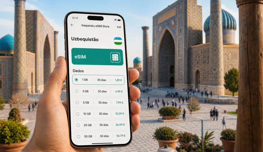 eSIM no Uzbequistão: internet para viagem