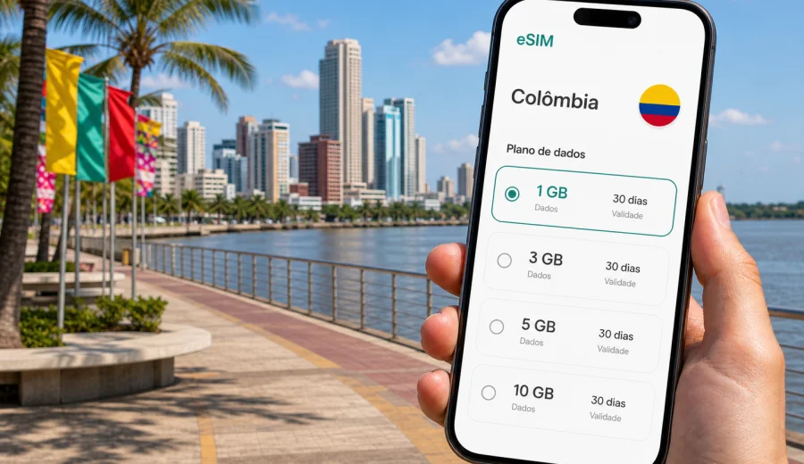 Barranquilla eSIM: internet móvel na cidade
