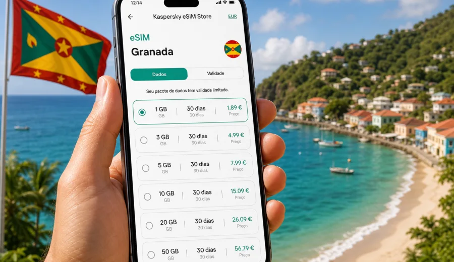 eSIM para Granada: internet móvel na viagem