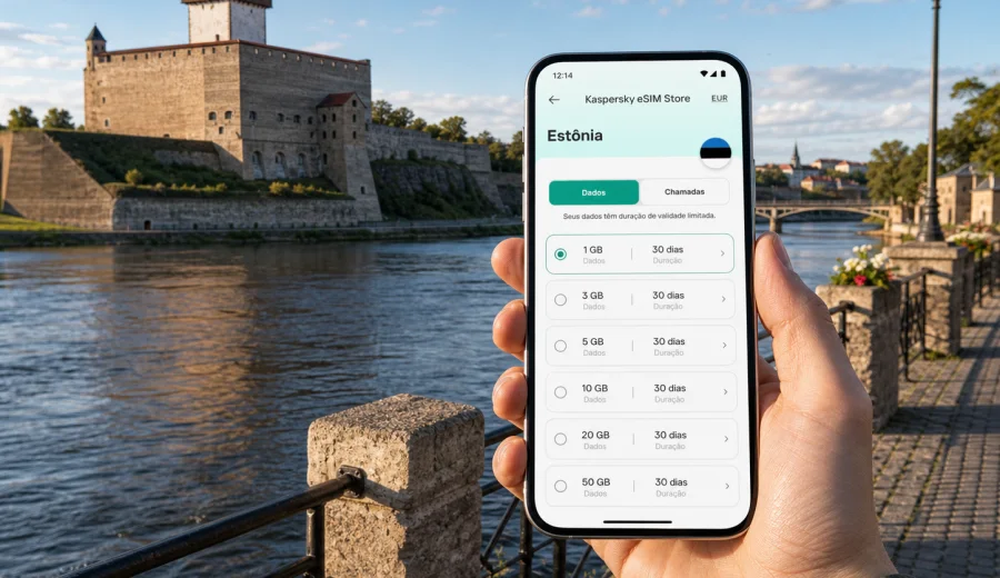 eSIM em Narva: internet móvel para viagem