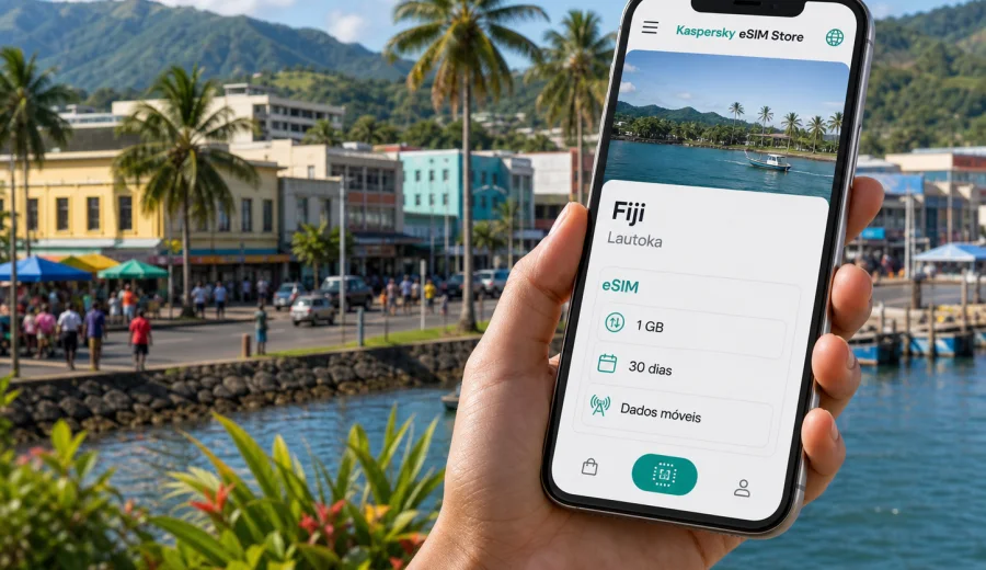 Lautoka eSIM: internet móvel em Fiji