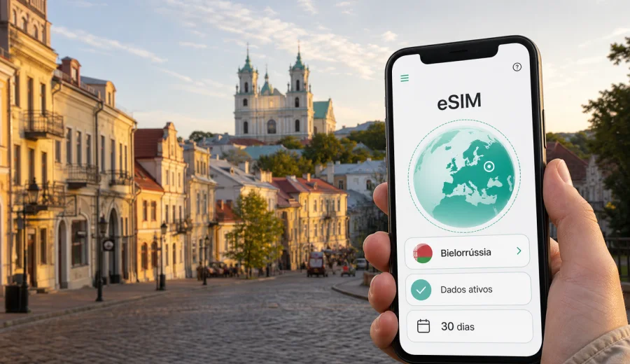 eSIM em Grodno: internet móvel para viagem